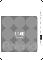 Предварительный просмотр 203 страницы Roland RP301R Owner'S Manual