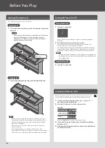 Предварительный просмотр 10 страницы Roland RP501R Owner'S Manual