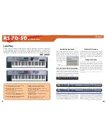 Preview for 1 page of Roland RS-70 Catalog