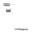 Предварительный просмотр 10 страницы Roland RSM-90 Owner'S Manual