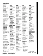 Preview for 64 page of Roland RSS-303 Owner'S Manual