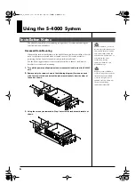 Preview for 6 page of Roland RSS Digital Snake S-4000H Installation Manual