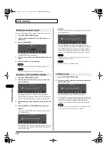 Preview for 120 page of Roland RSS M-300 Owner'S Manual