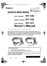 Roland RT-10K Owner'S Manual preview