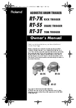 Roland RT-3T Owner'S Manual preview