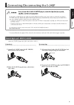 Preview for 9 page of Roland S-240P Owner'S Manual