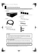 Preview for 7 page of Roland S-4000M Owner'S Manual