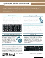 Preview for 2 page of Roland SA-300 Brochure & Specs