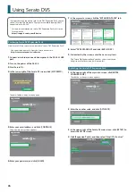 Preview for 26 page of Roland Serato DJ-505 Owner'S Manual