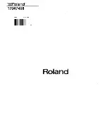 Preview for 18 page of Roland SH-5 Owner'S Manual