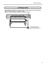 Предварительный просмотр 9 страницы Roland SOLJET PROIII DU-540 User Manual