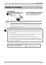 Preview for 29 page of Roland SolJet SJ-500 User Manual