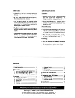 Preview for 2 page of Roland Sound Plus EM-101 Owner'S Manual