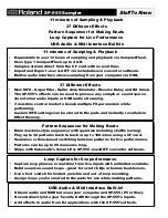 Preview for 1 page of Roland SP-555 Quick Start Manual