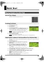 Preview for 23 page of Roland SP-606 Owner'S Manual