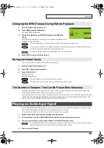 Preview for 25 page of Roland SP-606 Owner'S Manual