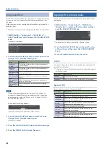 Предварительный просмотр 28 страницы Roland SR-20HD Reference Manual