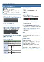 Предварительный просмотр 36 страницы Roland SR-20HD Reference Manual