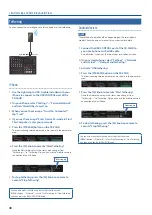 Предварительный просмотр 40 страницы Roland SR-20HD Reference Manual