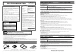 Roland SX-UP2 Installation Manual предпросмотр