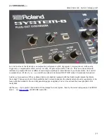 Preview for 11 page of Roland System-8 Manual