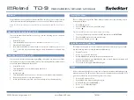 Preview for 1 page of Roland TurboStart TD-9 Manual