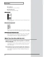 Preview for 8 page of Roland U-8CW Getting Started Manual