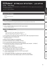 Preview for 1 page of Roland UA-4FX2 Owner'S Manual