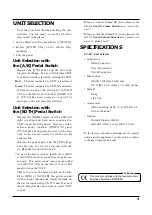 Preview for 3 page of Roland US-20 Owner'S Manual