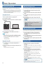 Предварительный просмотр 6 страницы Roland UVC-02 Owner'S Manual