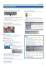 Preview for 11 page of Roland V-160HD Reference Manual