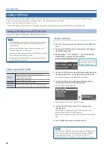 Preview for 22 page of Roland V-160HD Reference Manual