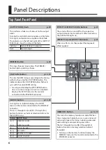 Preview for 6 page of Roland v-1hd Owner'S Manual