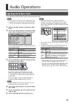 Preview for 25 page of Roland v-1hd Owner'S Manual