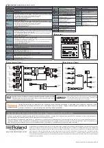 Preview for 6 page of Roland V-40HD Specifications