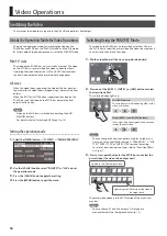 Preview for 16 page of Roland V-60HD Owner'S Manual