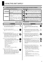 Preview for 3 page of Roland V-800HD MKII Owner'S Manual