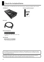 Preview for 8 page of Roland V-800HD MKII Owner'S Manual