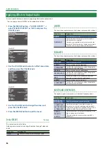 Preview for 36 page of Roland V-8HD Reference Manual