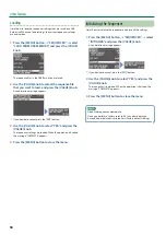 Preview for 58 page of Roland V-8HD Reference Manual