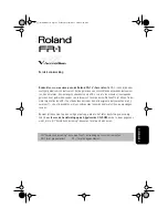 Preview for 83 page of Roland V-Accordion FR-1 Quick Start Manual