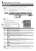 Preview for 14 page of Roland V-combo VR-730 Owner'S Manual