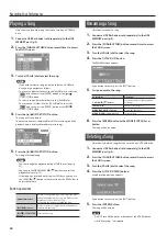 Preview for 24 page of Roland V-combo VR-730 Owner'S Manual