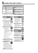 Preview for 2 page of Roland V-Drums CY-12C Owner'S Manual