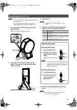 Preview for 5 page of Roland V-Drums KD-140 V-Kick Owner'S Manual