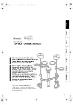 Preview for 3 page of Roland V-Drums Portable TD-4KP Owner'S Manual