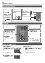 Preview for 4 page of Roland V-Drums TD-1 Owner'S Manual