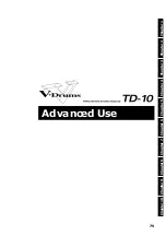 Preview for 75 page of Roland V-DRUMS TD-10 Owner'S Manual