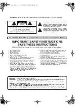 Preview for 3 page of Roland V-Drums TD-20X Owner'S Manual