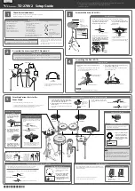 Preview for 1 page of Roland V-Drums TD-27KV2 Setup Manual